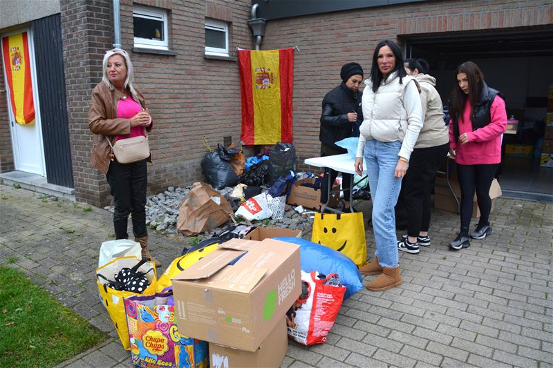 Veel solidariteit voor slachtoffers in Valencia