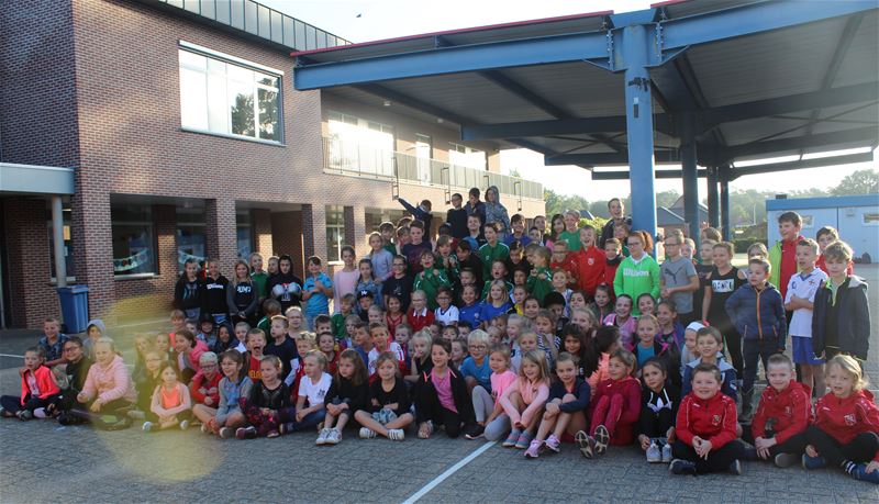 Veel sportievelingen in De Springplank