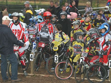 Veel volk voor eerste BMX-race