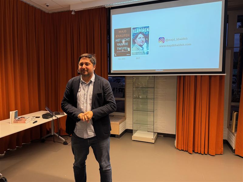 Verhaal van Majd Khalifeh maakt indruk