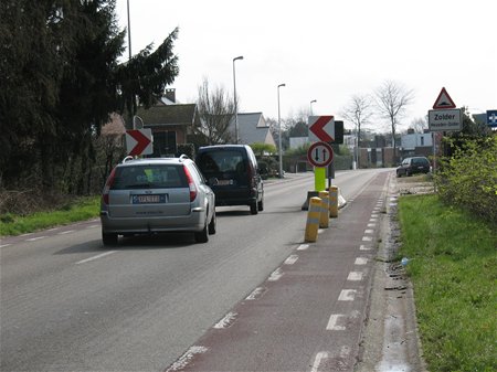 Verkeersremmers Sluisbamd worden definitief