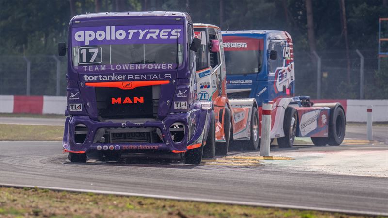 Vier verschillende winnaars in truckraces