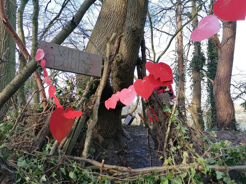 Villa Louise is in valentijnsstemming