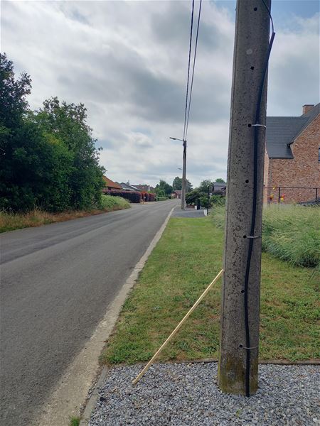 Vlaggen in Corbiestraat afgebroken en meegenomen