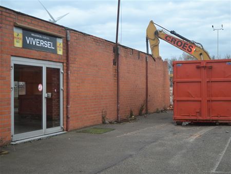 Voetballokalen van Viversel worden gesloopt