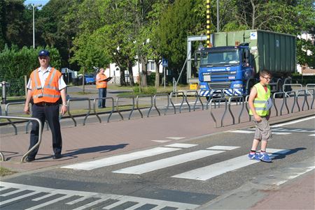 Voetgangersexamen in VLS Berkenbos