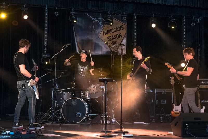 Volop ambiance op Eversels Rock Festival