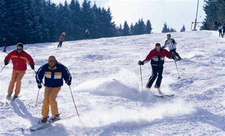 Volop sneeuwpret in Brilon