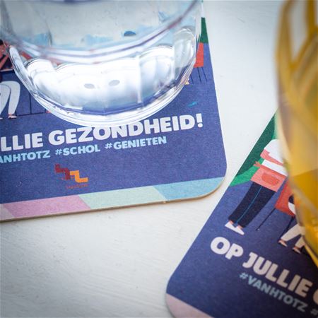 Voor € 100 bloemen en bierkaartjes voor terrassen