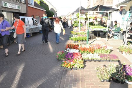 Voor het eerst ook bloemenmarkt