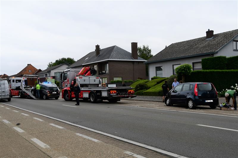 Vooral blikschade bij botsing