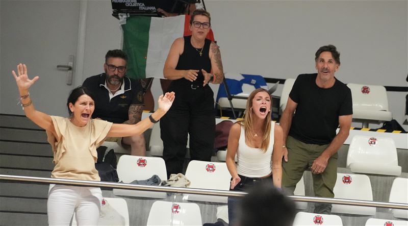 Vooral de Italianen laten zich horen