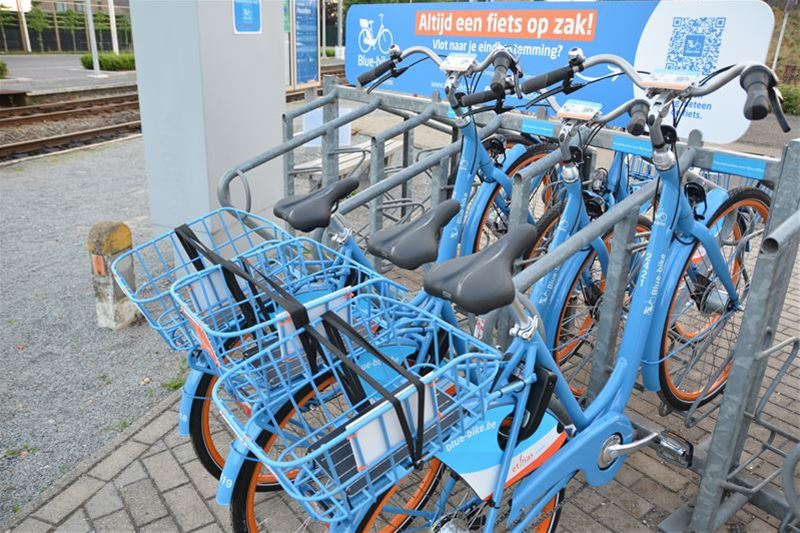 Vorig jaar 252 ritten met de Blue-bikes