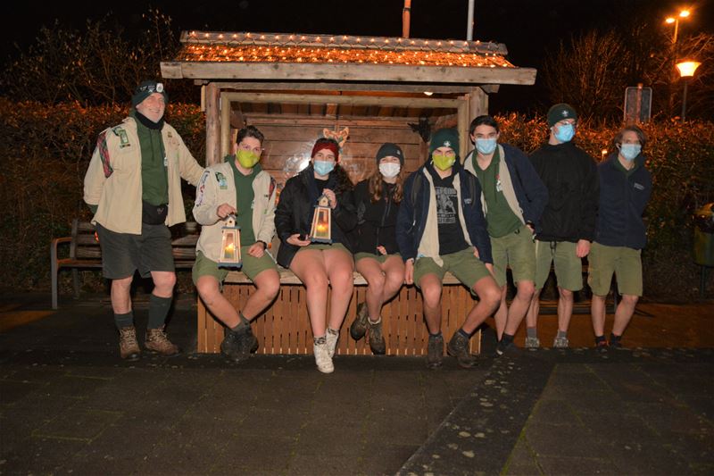 Vredesvuur uit Bethlehem is in Eversel aangekomen