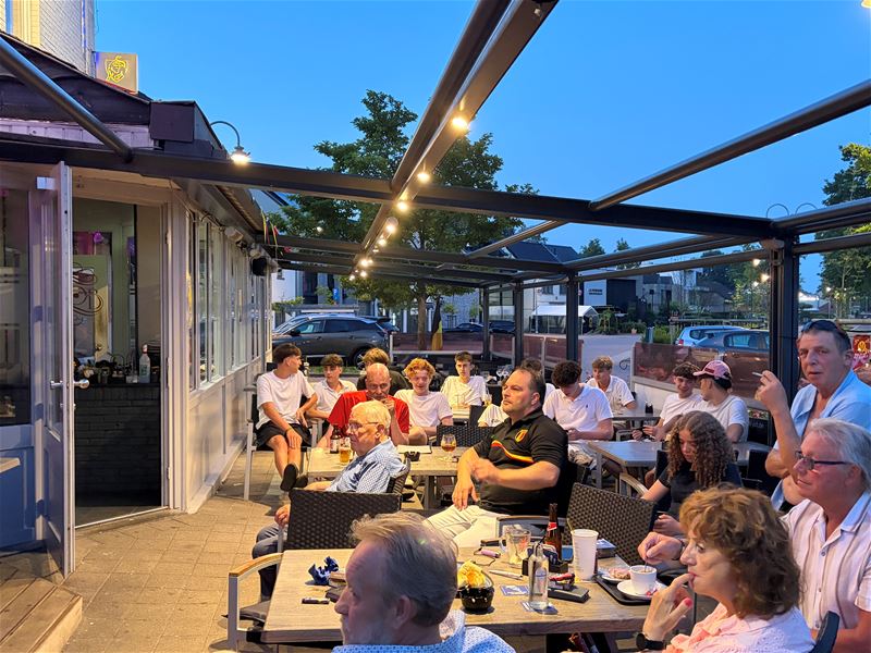 Vroege supporters voor de Rode Duivels