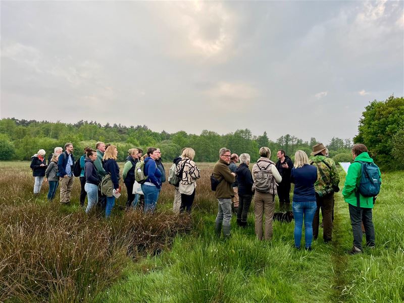 Vroege vogels gingen luisteren naar ... vogels