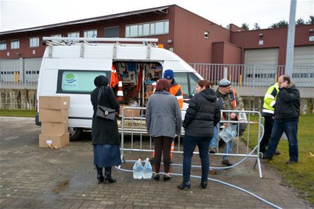 Waterbedeling draait op volle toeren