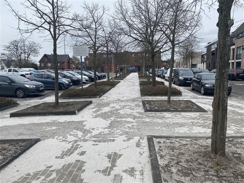 Weer veilig voor voetgangers langs Boudewijnplein