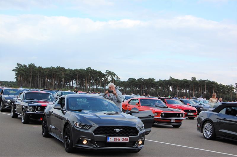 Wereldrecord Mustangs werd verpulverd