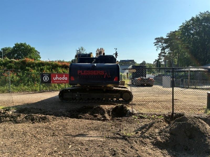 Werken BMX-track vanaf nu in stroomversnelling