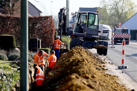 Werken in de schootstraat