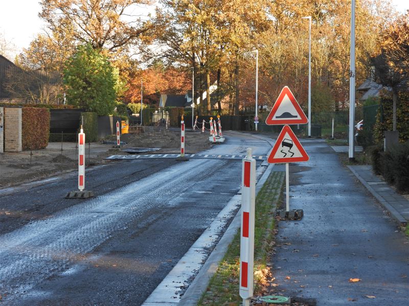 Werken in Zandstraat voor kerstvakantie klaar