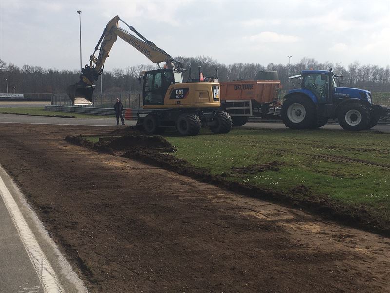 Werken op circuit aan hoog tempo