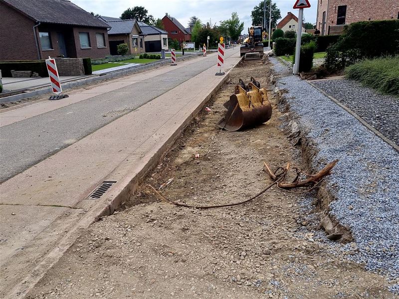 Werken op Everselkiezel