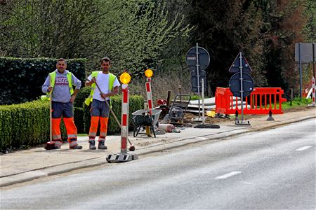 Werken Zolderseweg bijna klaar