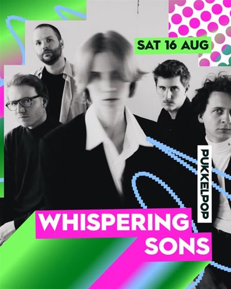 Whispering Sons op 16 augustus op PKP