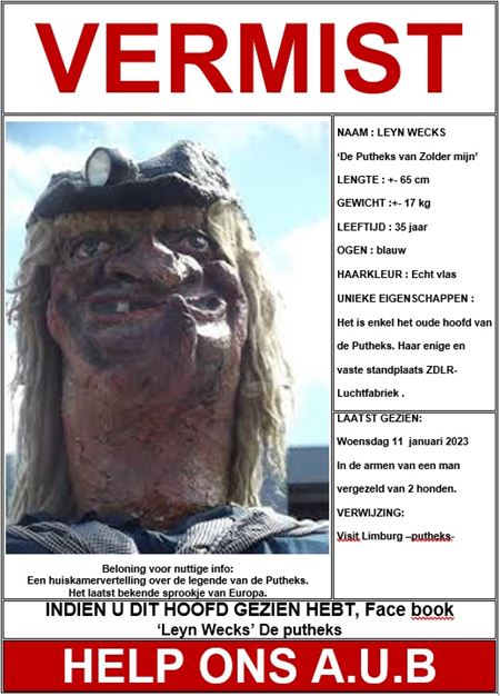 Wie heeft het hoofd van de putheks gestolen?