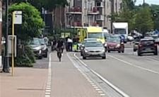 Wielertoerist gewond bij aanrijding