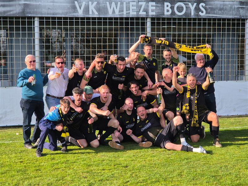 Wieze Boys A kroont zich tot verdiende kampioen