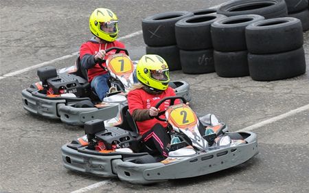 Win een kartingbeurt