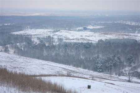 Winterlandschappen vanop de mijnterril