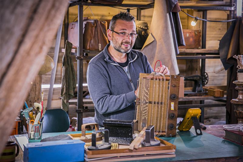 Wolfgang Maris vanaf vandaag in De Repair Shop