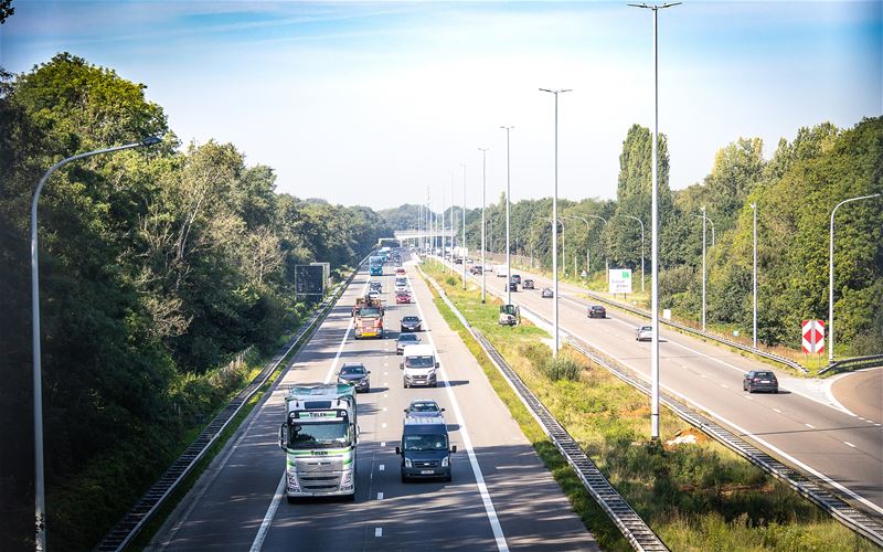 Wordt de derde rijstrook doorgetrokken tot Genk?