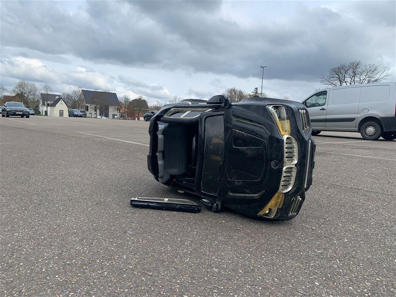 Wreed accident op  het Koning Boudewijnplein?