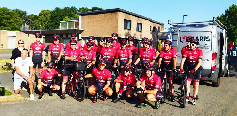 WTC Sint-Baaf KWB op weg naar Nassogne