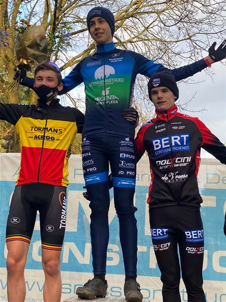 Yoren Vanhoudt klopt Belgische kampioen