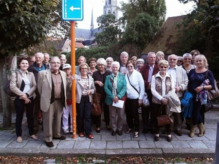 Zandloper-vrijwilligers op uitstap naar Lier