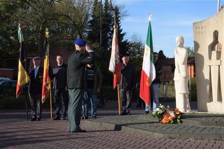 Zaterdag 11 november-plechtigheden in Zolder