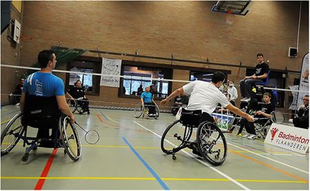 Zaterdag G-badminton ontmoeting in Berkenbos