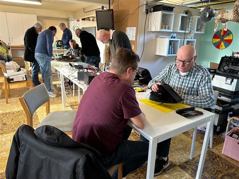 Zaterdag repaircafé bij Sint-Vincentius