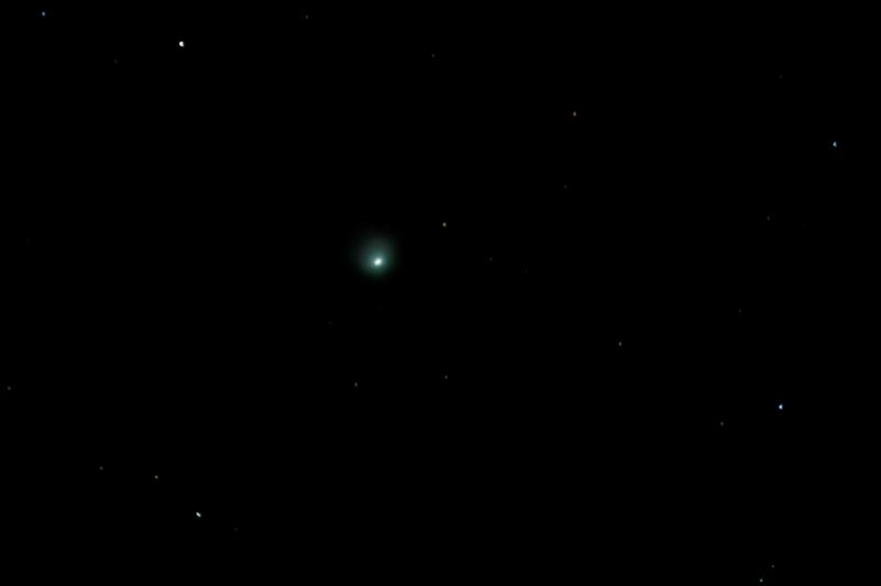 Zeldzame komeet is 's nachts te zien
