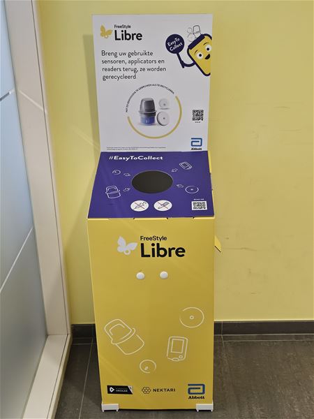 Ziekenhuis recycleert diabetesmaterialen