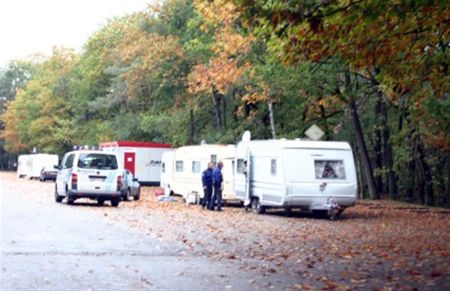 Zigeuners snel weg op Parking 69