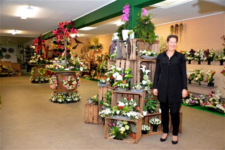 Zijden bloemen zijn weer in