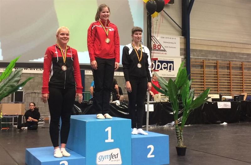 Zilver voor Evelyn Neuteleers op BK