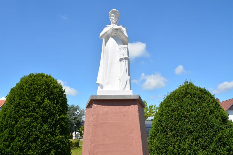 Zoek het plekje: Sint-Barbarabeeld